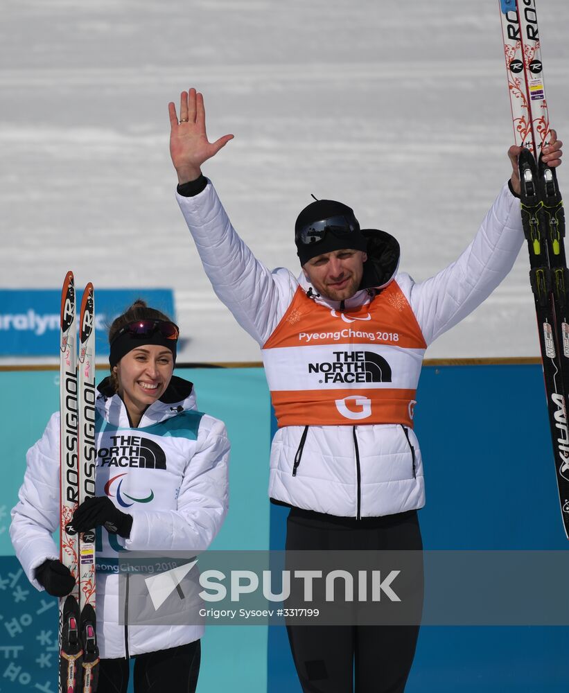 2018 Paralympics. Biathlon. Women. Short distance