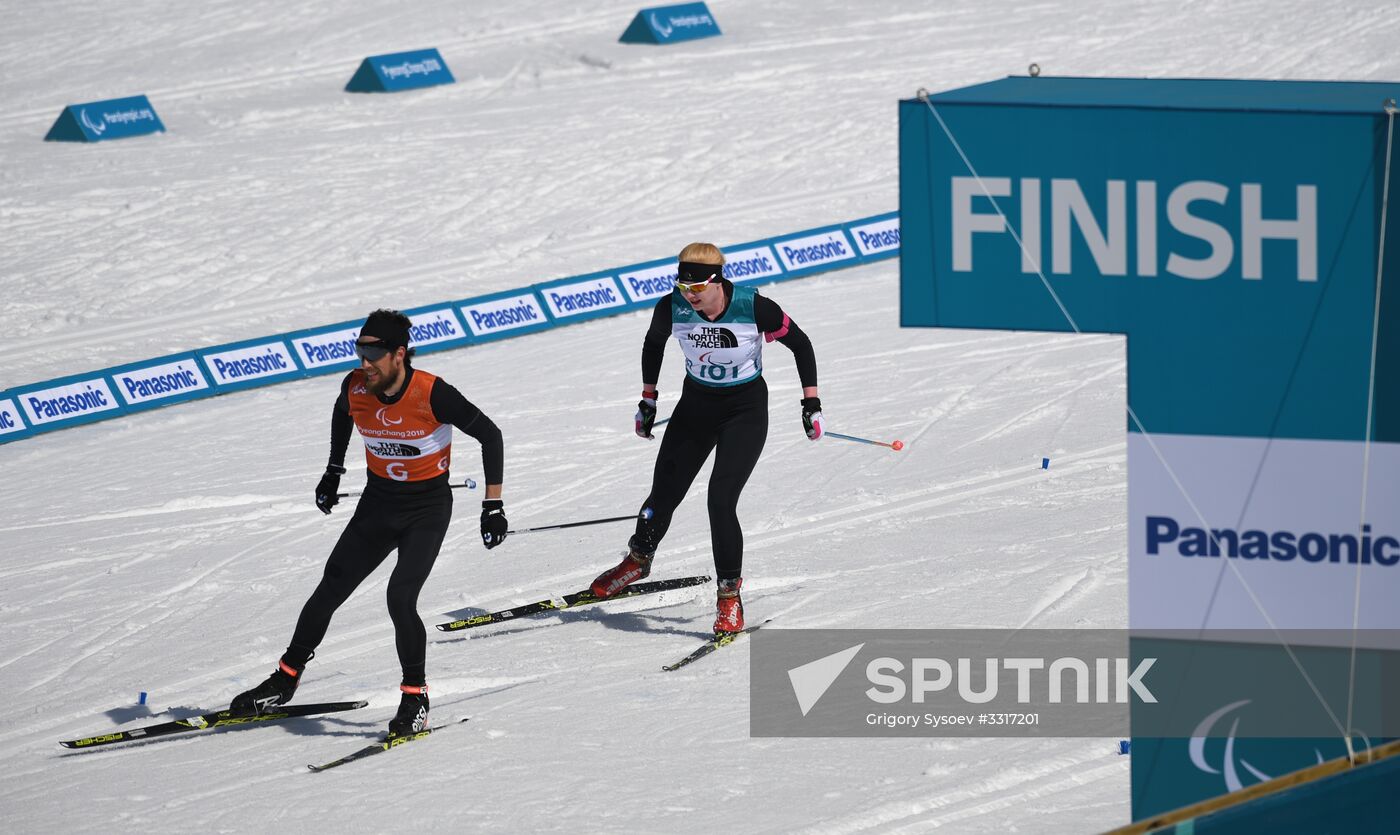 2018 Paralympics. Biathlon. Women. Short distance