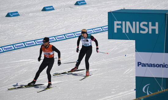 2018 Paralympics. Biathlon. Women. Short distance