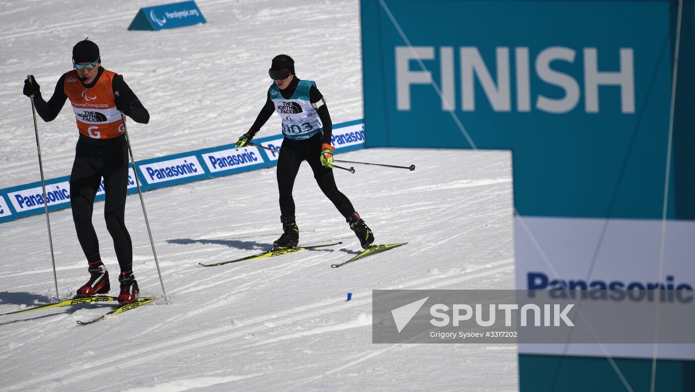 2018 Paralympics. Biathlon. Women. Short distance