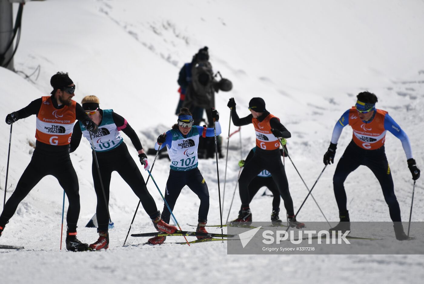 2018 Paralympics. Biathlon. Women. Short distance