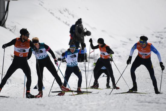 2018 Paralympics. Biathlon. Women. Short distance