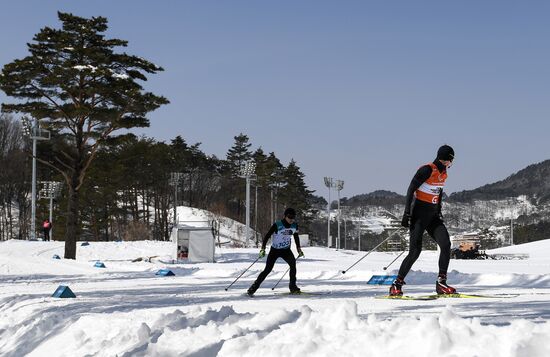 2018 Paralympics. Biathlon. Women. Short distance