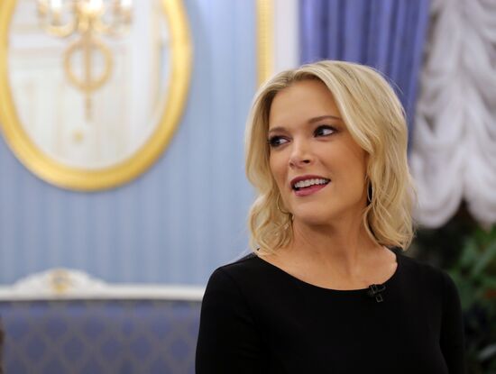 President Vladimir Putin gives an interview to NBC network