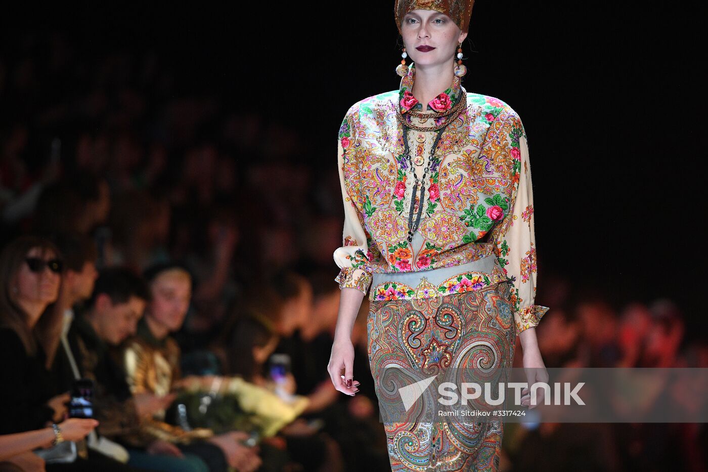 Mercedes-Benz Fashion Week Russia. Day one