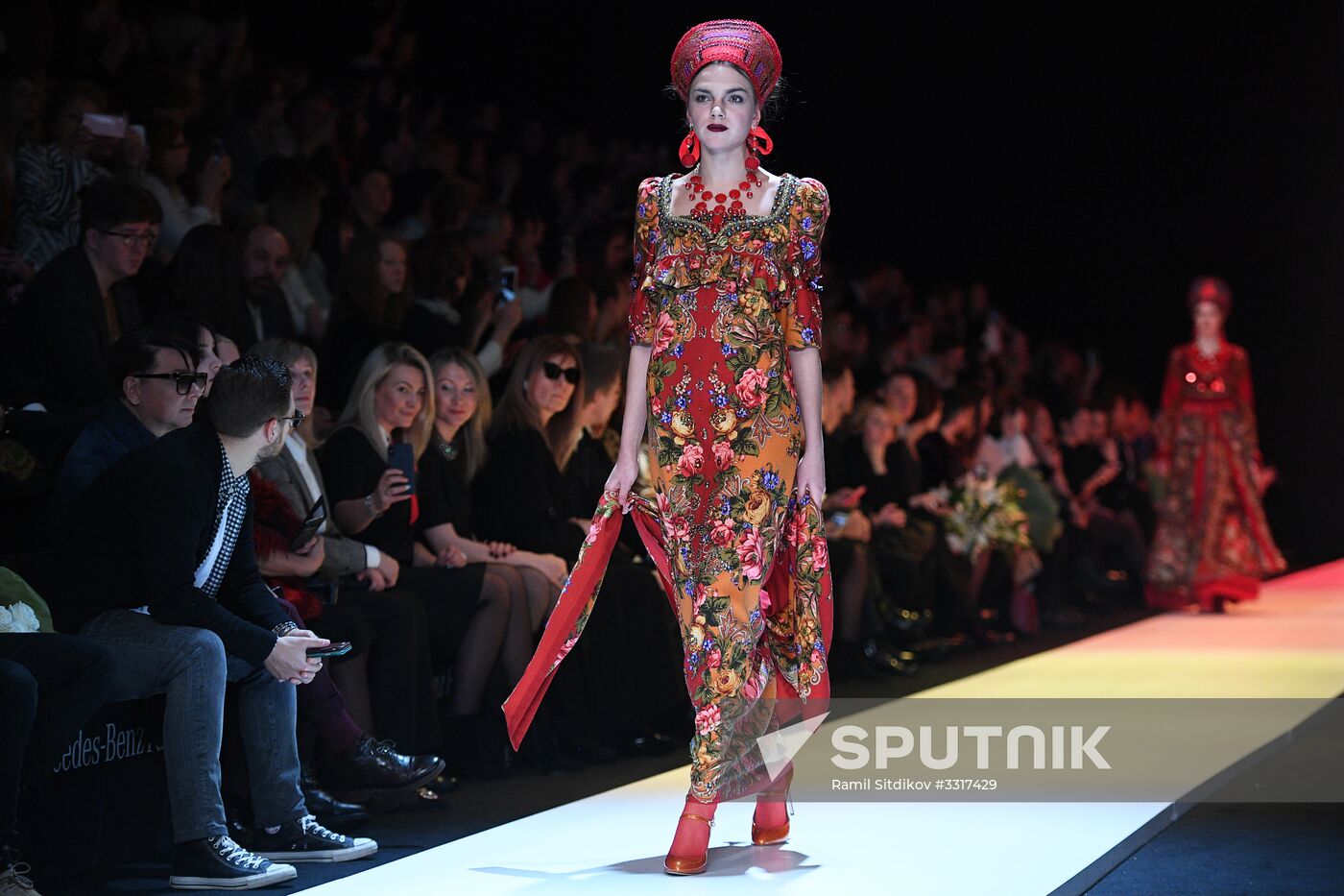 Mercedes-Benz Fashion Week Russia. Day one