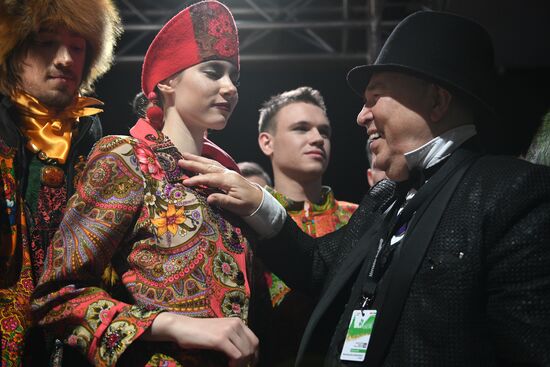 Mercedes-Benz Fashion Week Russia. Day one