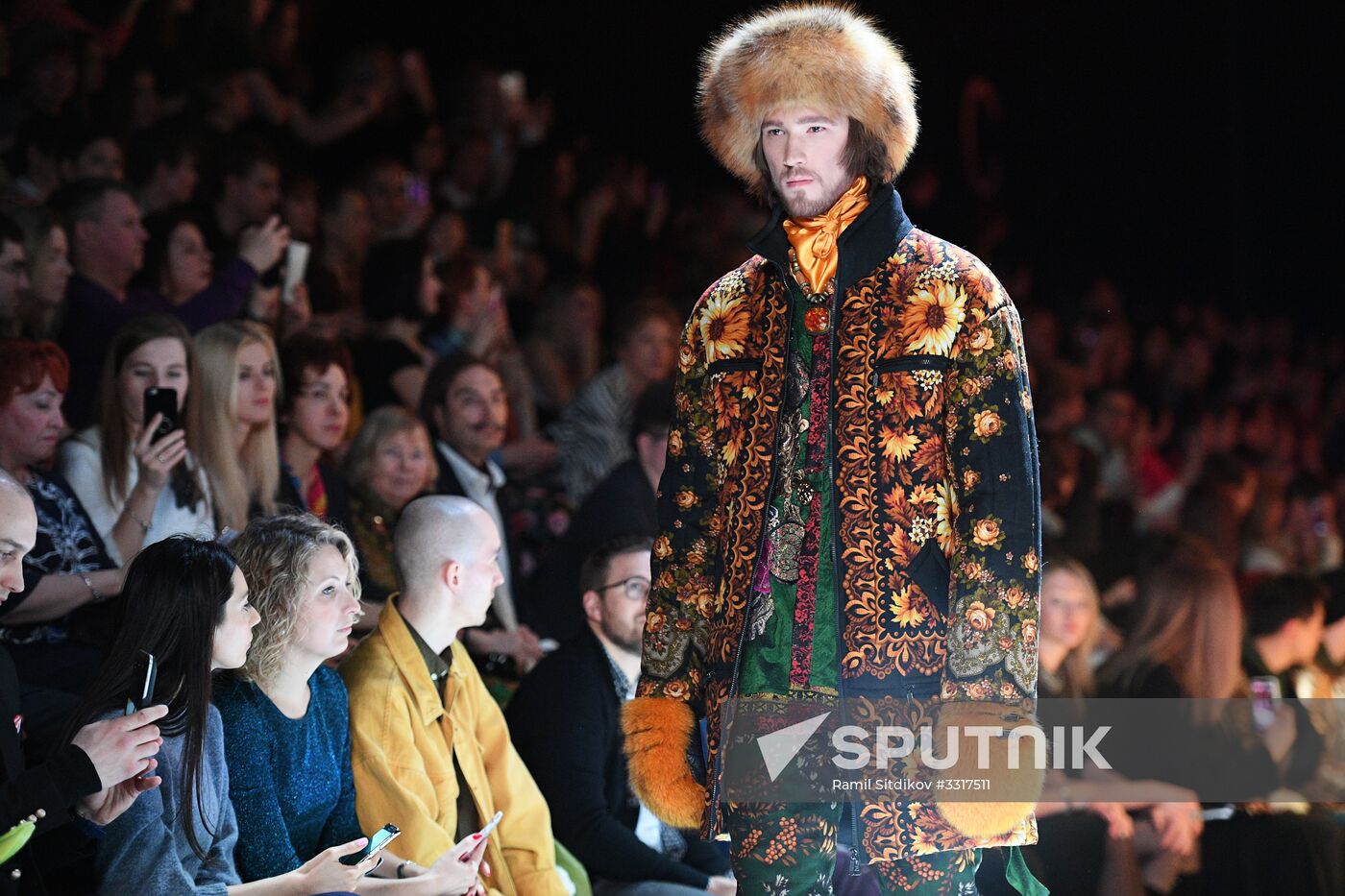 Mercedes-Benz Fashion Week Russia. Day one