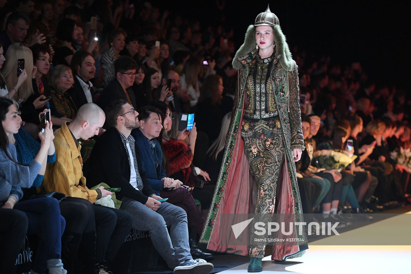 Mercedes-Benz Fashion Week Russia. Day one