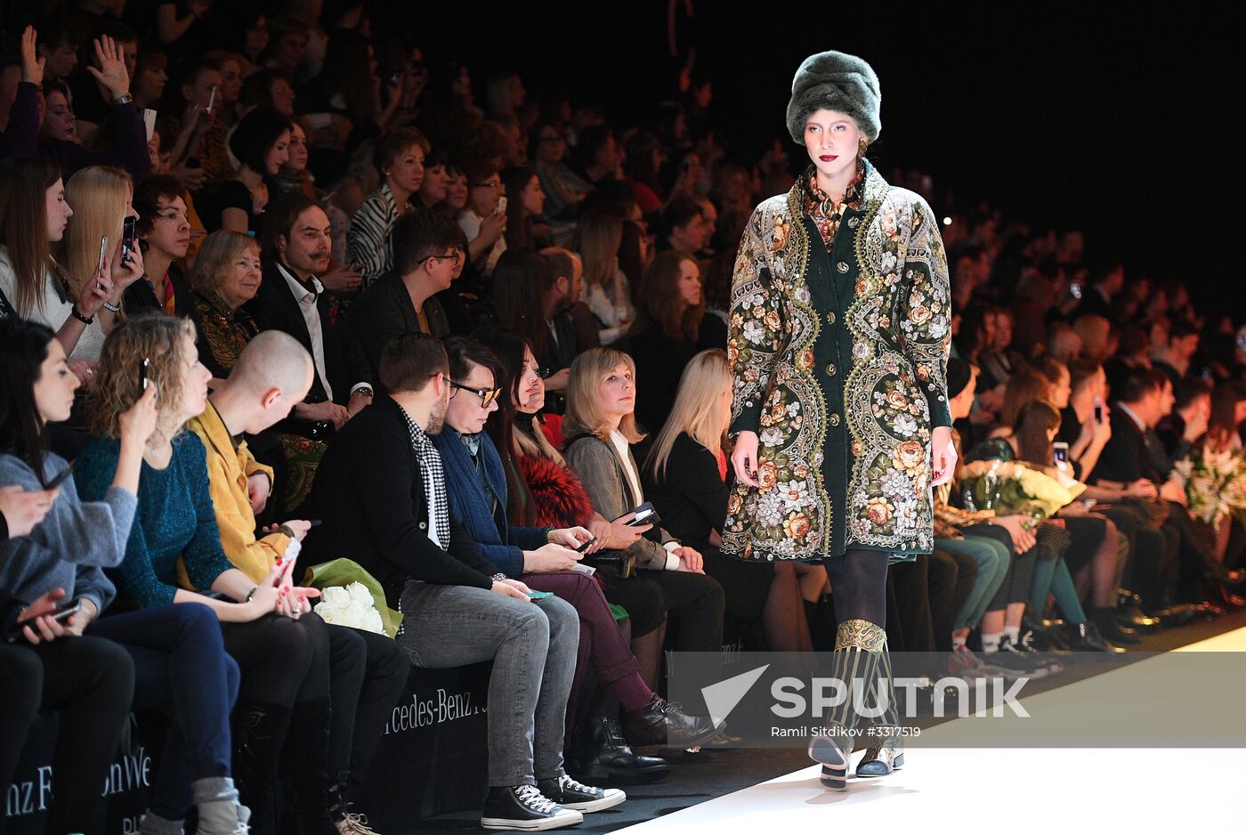 Mercedes-Benz Fashion Week Russia. Day one