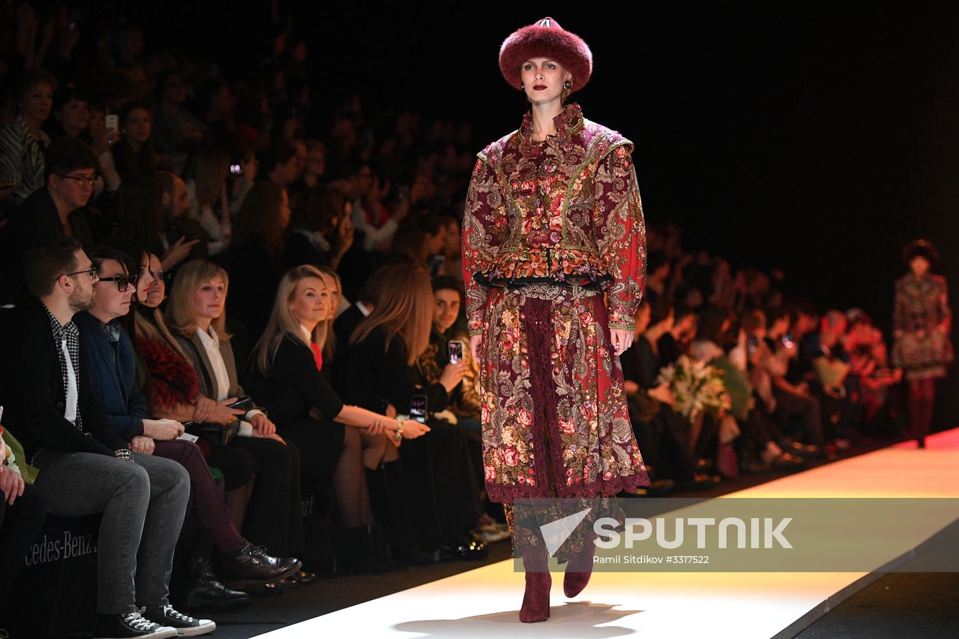 Mercedes-Benz Fashion Week Russia. Day one