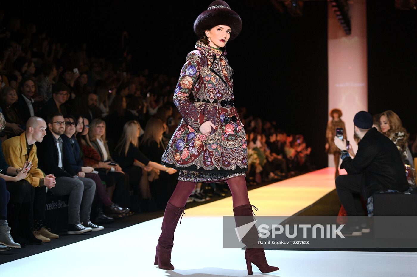 Mercedes-Benz Fashion Week Russia. Day one