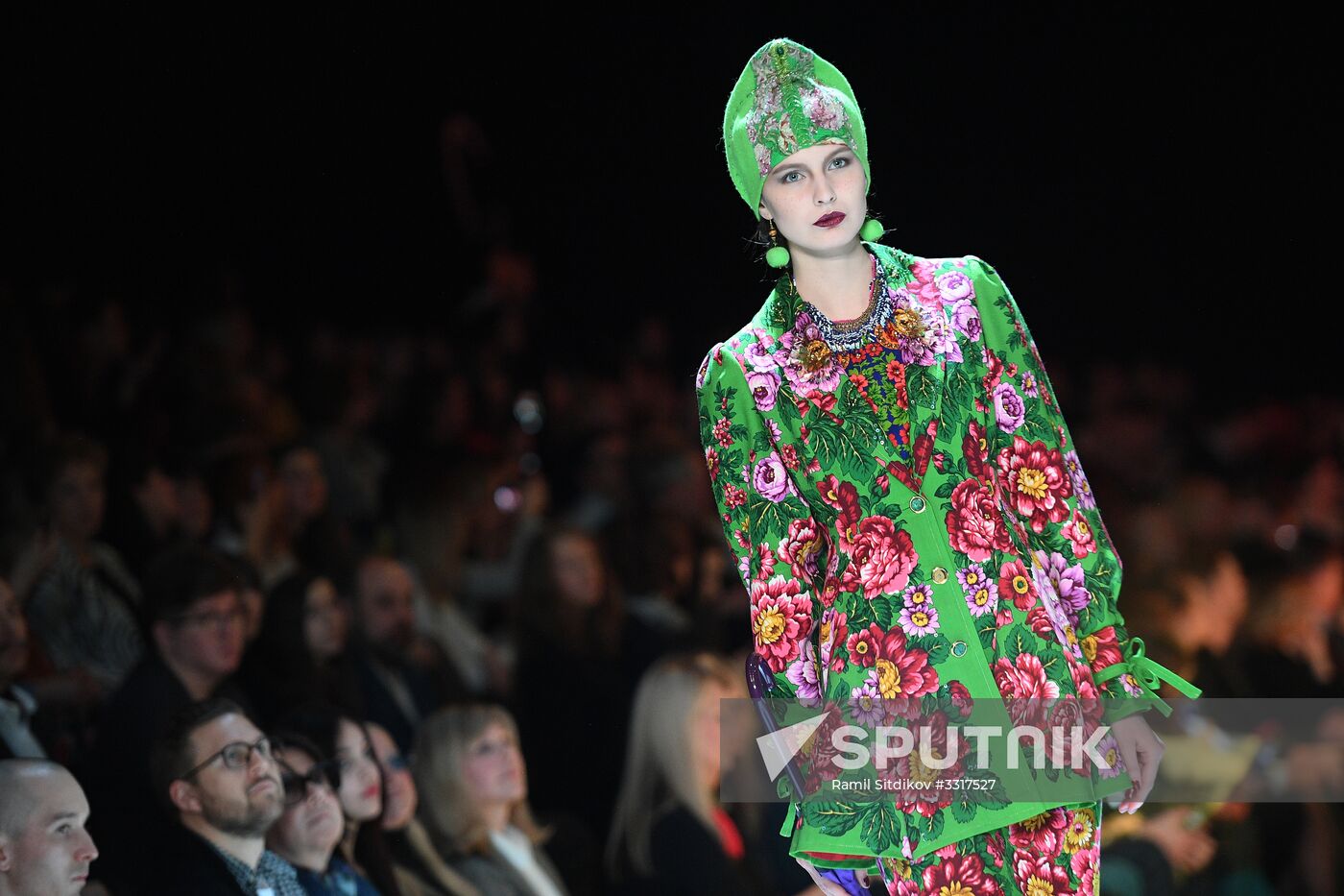Mercedes-Benz Fashion Week Russia. Day one
