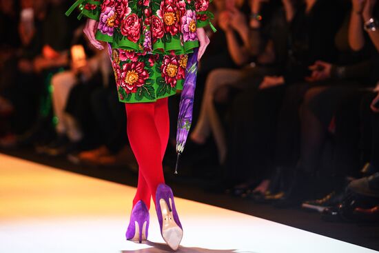 Mercedes-Benz Fashion Week Russia. Day one