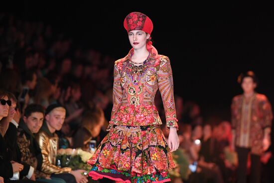 Mercedes-Benz Fashion Week Russia. Day one