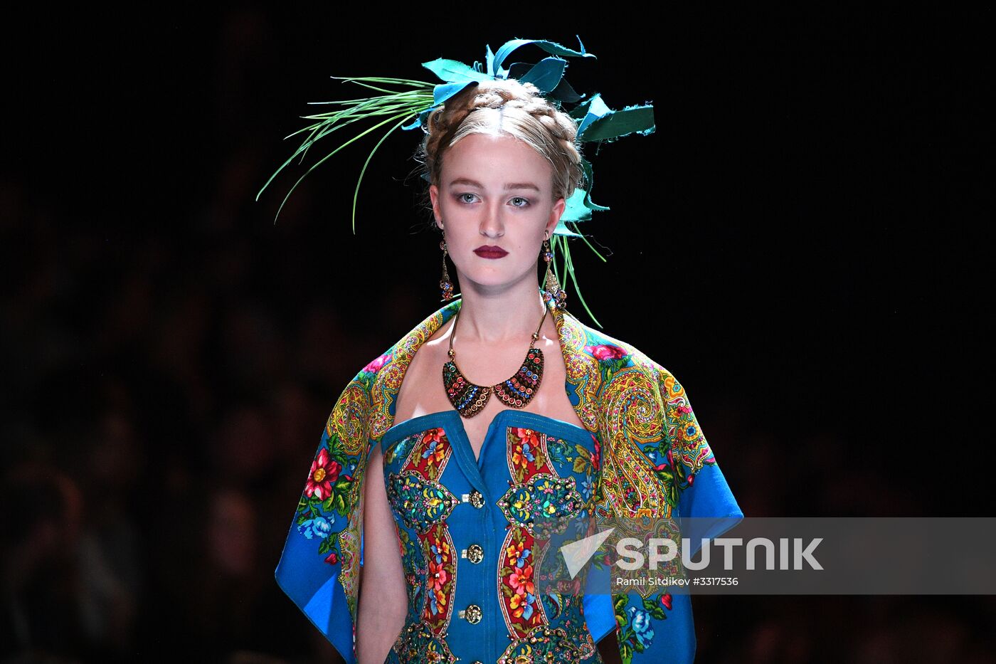 Mercedes-Benz Fashion Week Russia. Day one