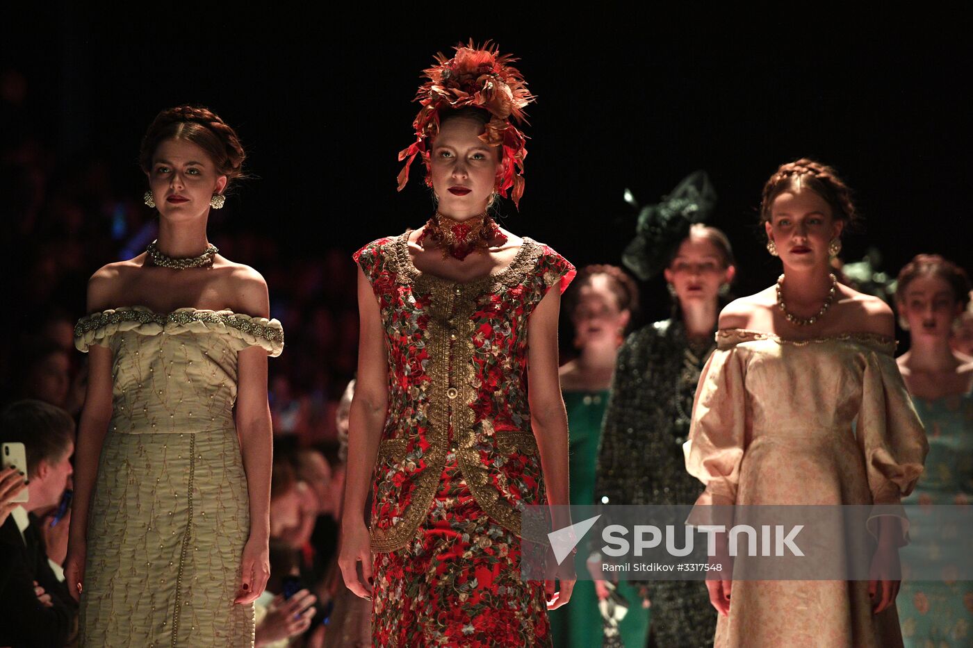 Mercedes-Benz Fashion Week Russia. Day one