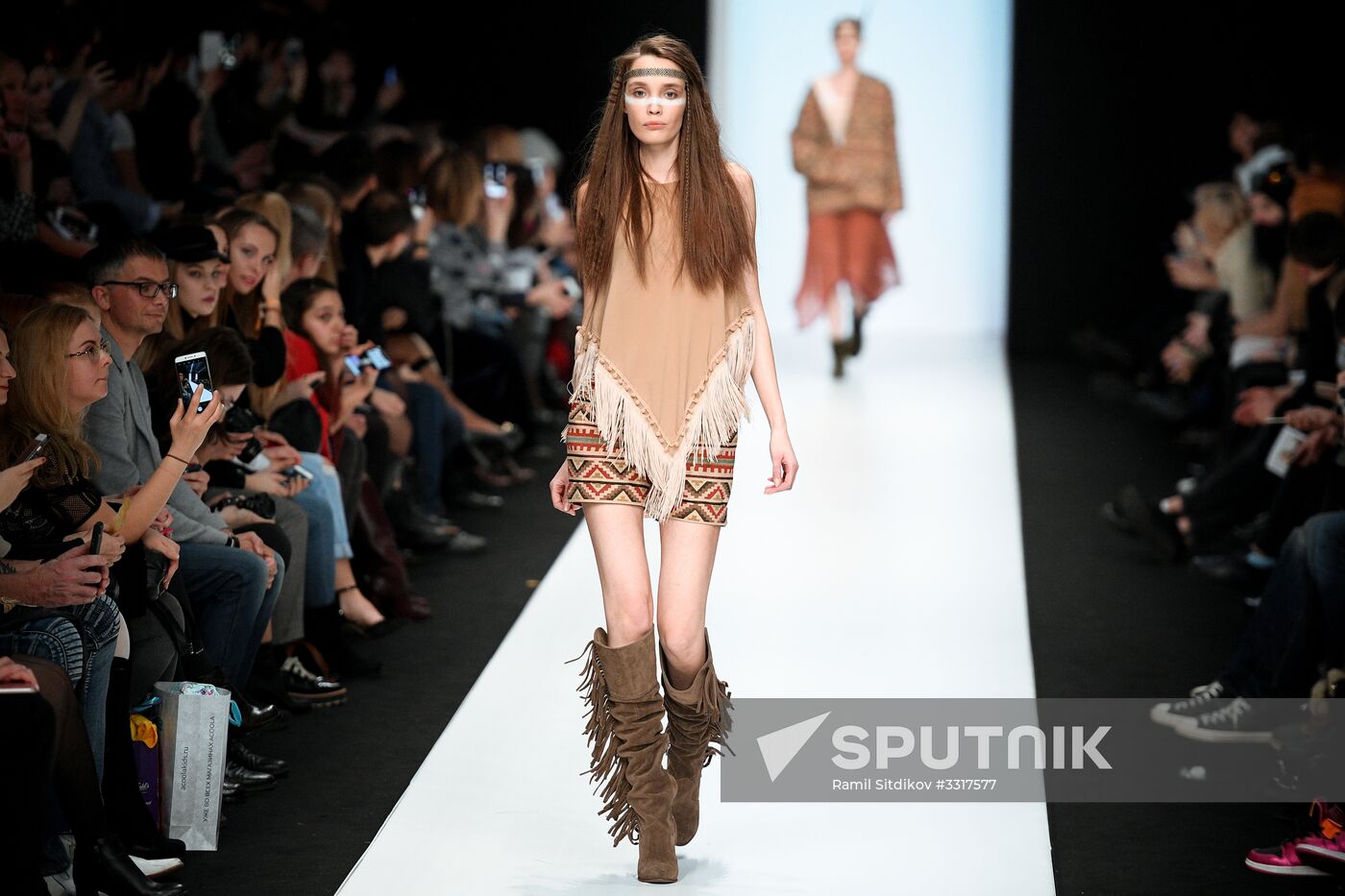 Mercedes-Benz Fashion Week Russia. Day one