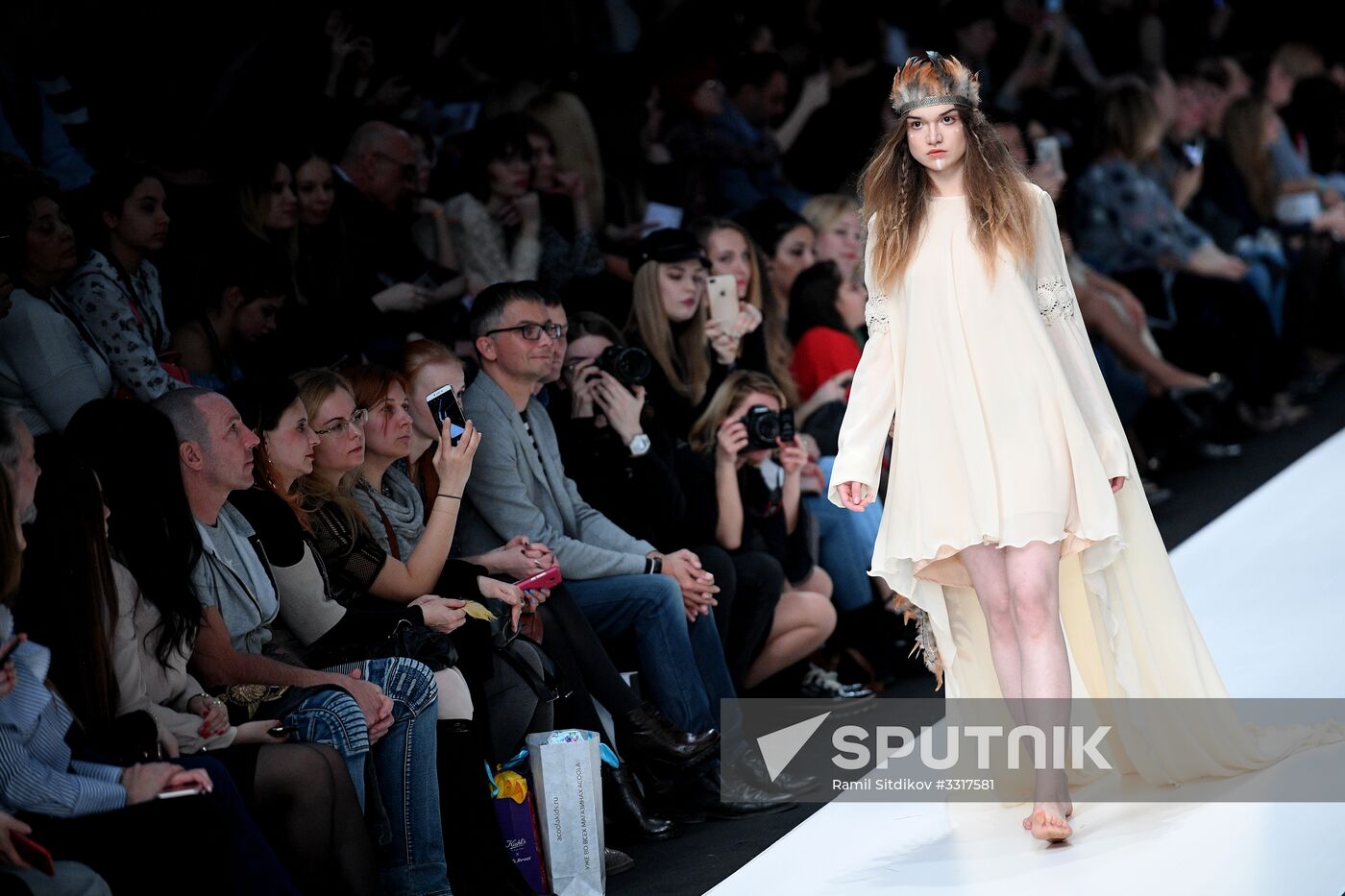 Mercedes-Benz Fashion Week Russia. Day one