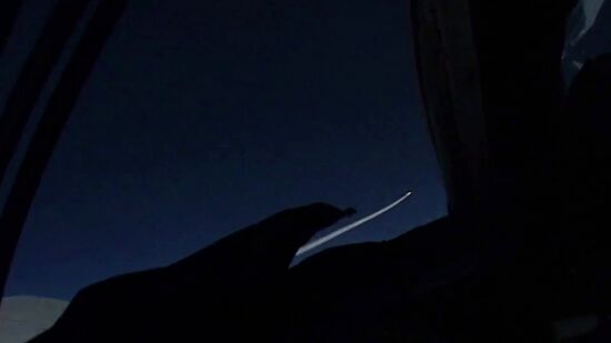 Russian Aerospace Forces MiG-31 conducts simulated firing of Kinzhal hypersonic missile