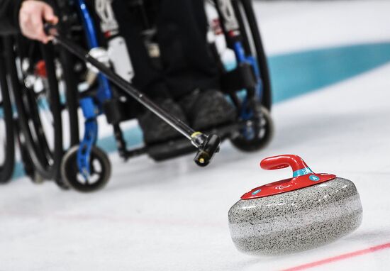 2018 Winter Paralympics. Curling. Russia vs. Finland