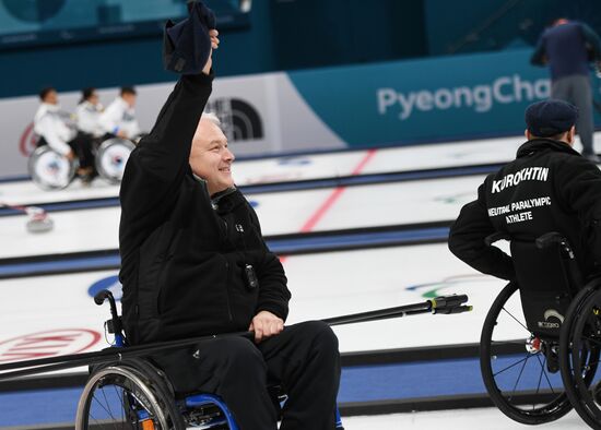2018 Winter Paralympics. Curling. Russia vs. Finland