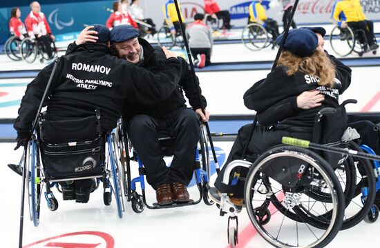2018 Winter Paralympics. Curling. Russia vs. Finland