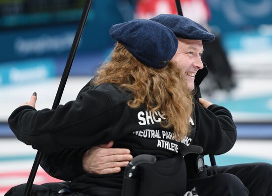 2018 Winter Paralympics. Curling. Russia vs. Finland