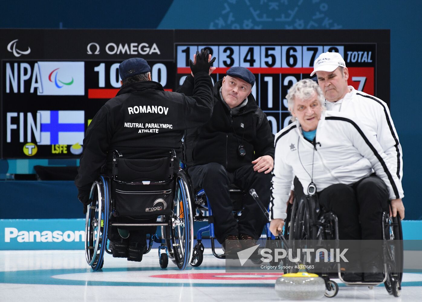 2018 Winter Paralympics. Curling. Russia vs. Finland