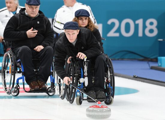 2018 Winter Paralympics. Curling. Russia vs. Finland