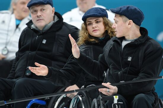 2018 Winter Paralympics. Curling. Russia vs. Finland