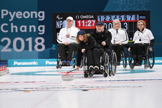 2018 Winter Paralympics. Curling. Russia vs. Finland