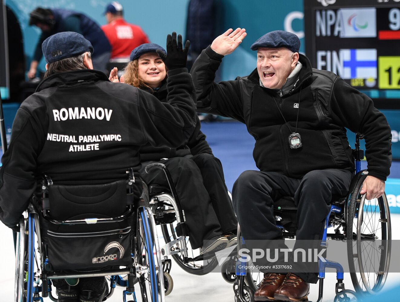 2018 Winter Paralympics. Curling. Russia vs. Finland