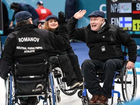 2018 Winter Paralympics. Curling. Russia vs. Finland
