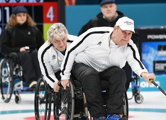 2018 Winter Paralympics. Curling. Russia vs. Finland