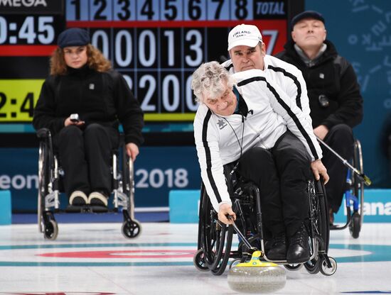 2018 Winter Paralympics. Curling. Russia vs. Finland