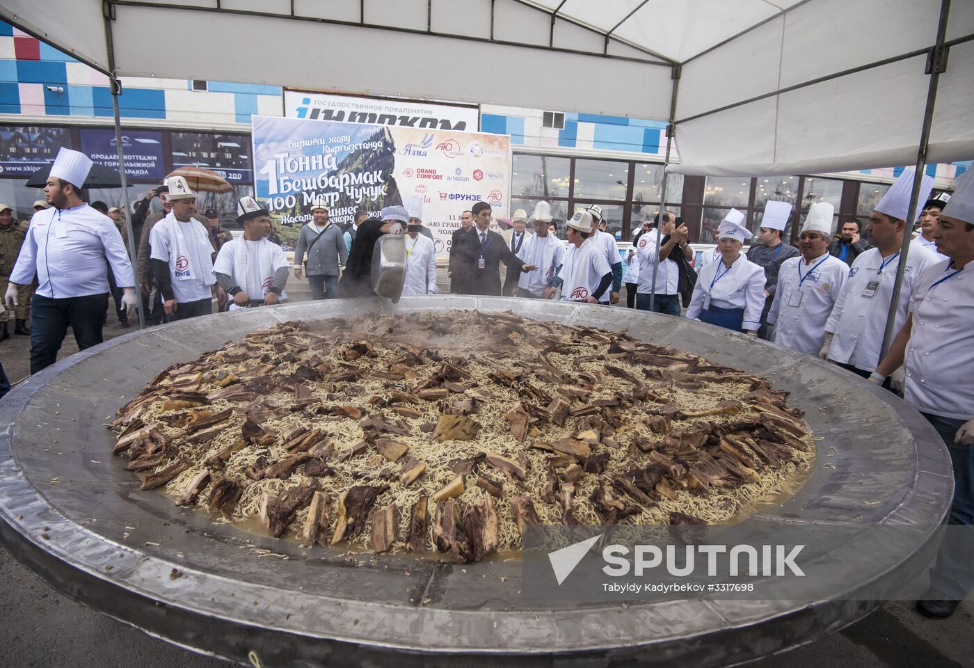 Gastronomic festival in Bishkek