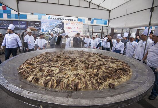 Gastronomic festival in Bishkek