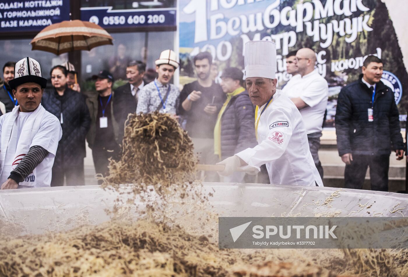 Gastronomic festival in Bishkek