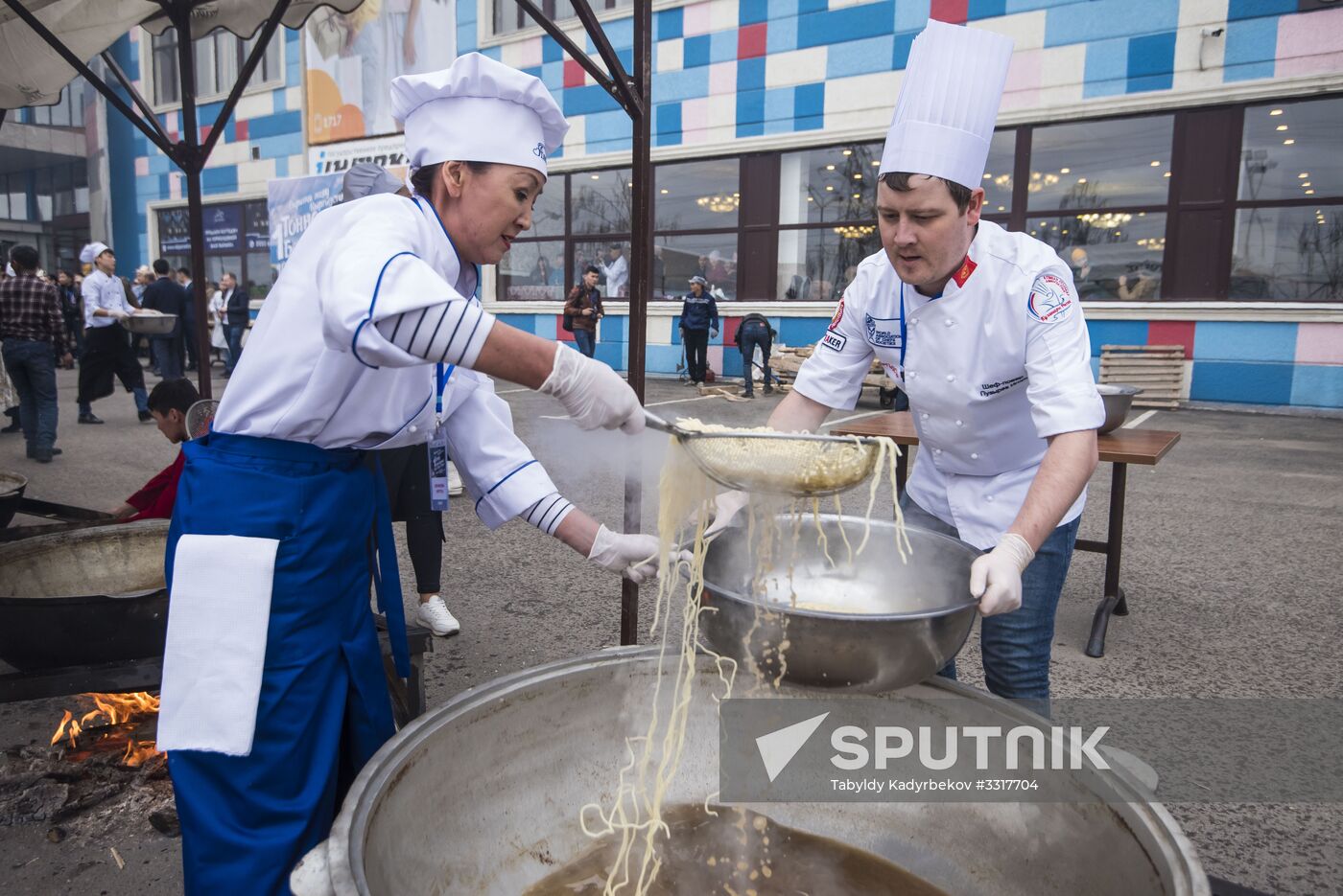 Gastronomic festival in Bishkek