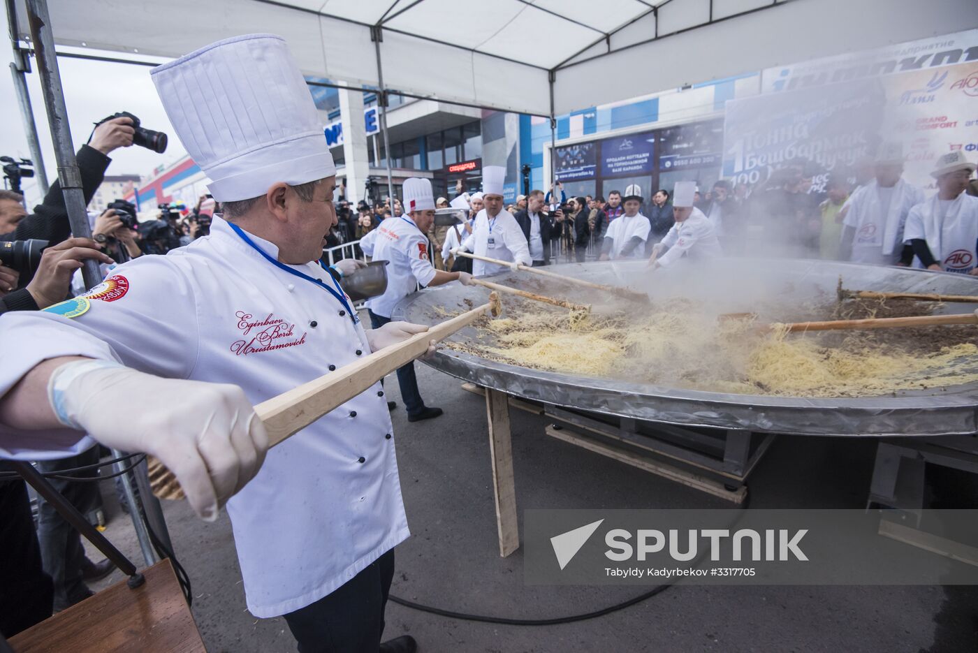 Gastronomic festival in Bishkek