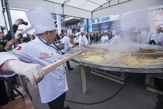 Gastronomic festival in Bishkek