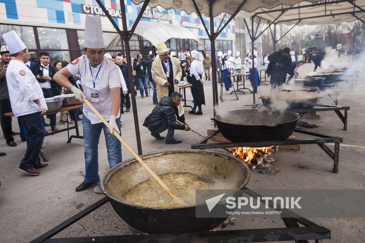 Gastronomic festival in Bishkek