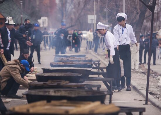 Gastronomic festival in Bishkek