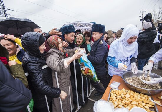 Gastronomic festival in Bishkek
