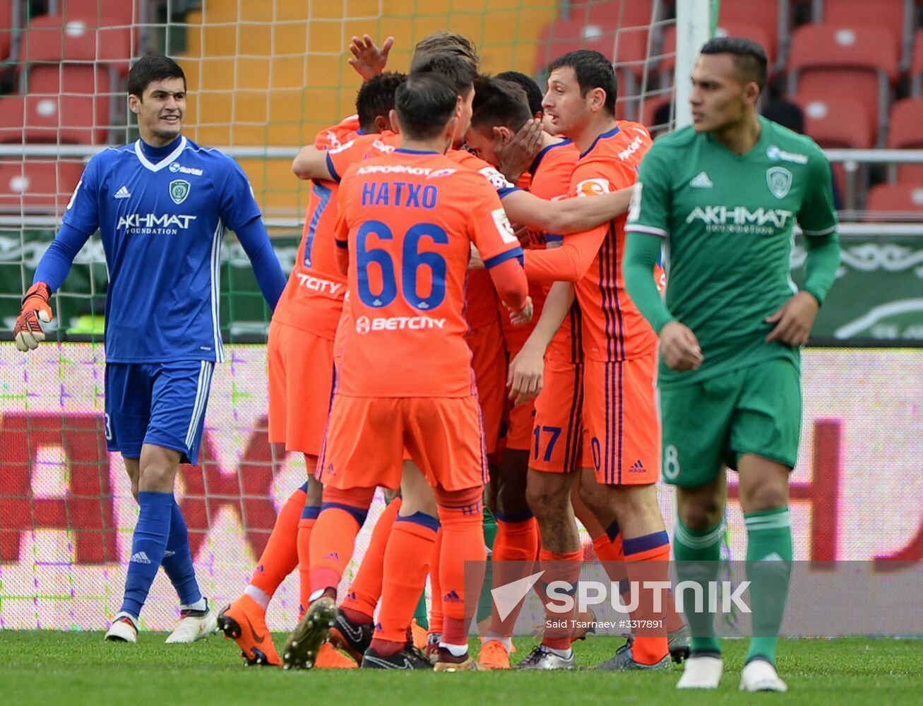 Football. Russian Premier League. Akhmat vs. CSKA