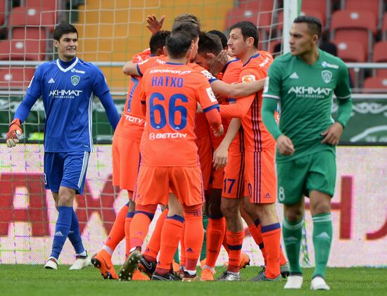 Football. Russian Premier League. Akhmat vs. CSKA