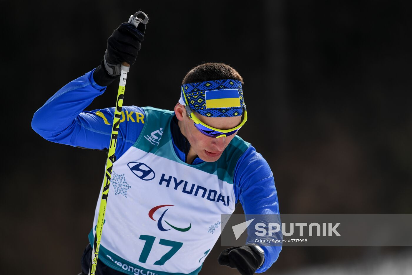 2018 Winter Paralympics. Cross-country skiing. Men. 20 km