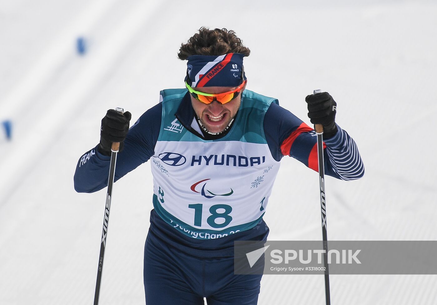 2018 Winter Paralympics. Cross-country skiing. Men. 20 km