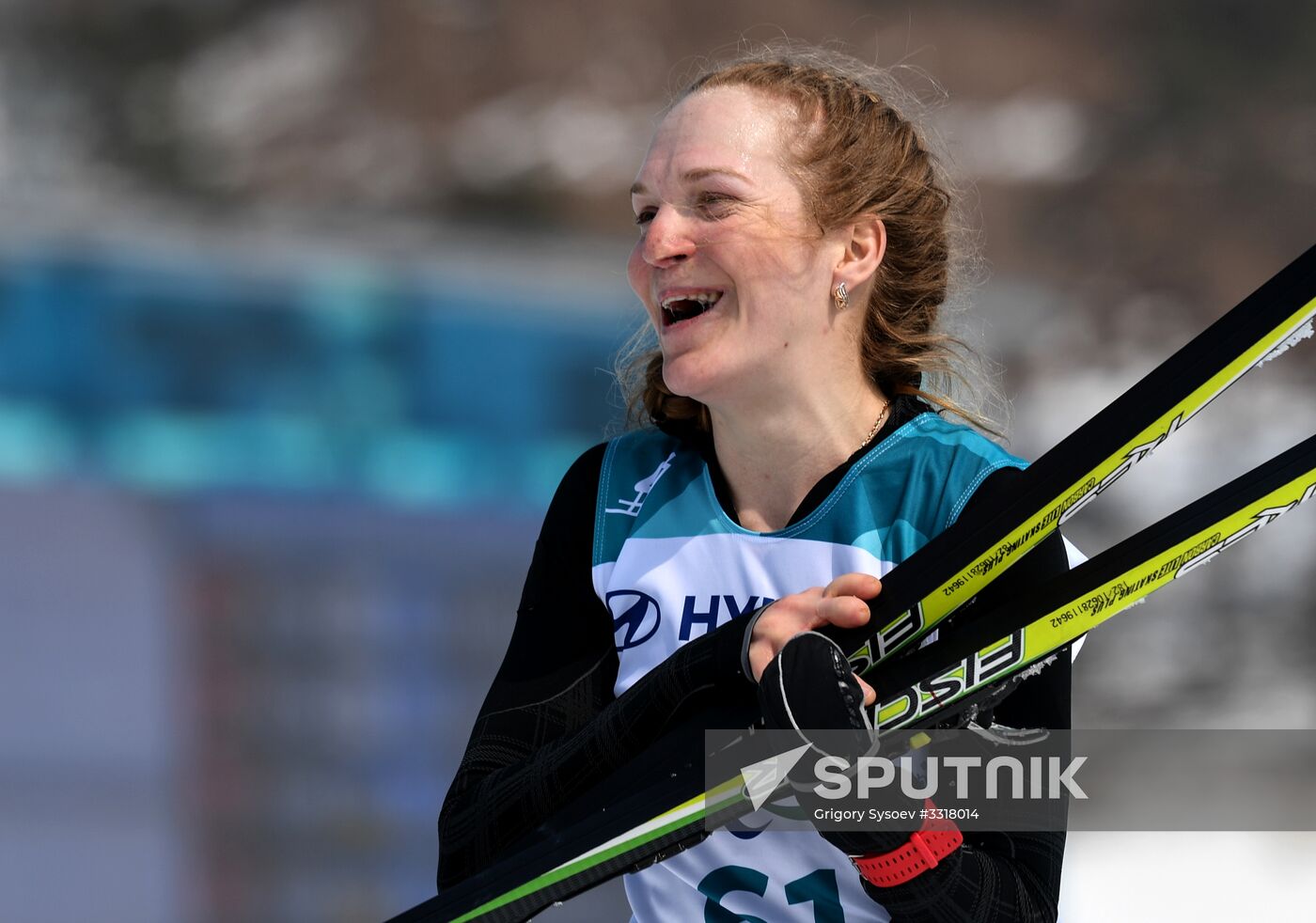 2018 Winter Paralympics. Cross-country skiing. Women. 15 km